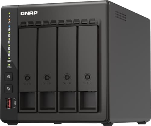 Qnap Ts-453e Nas Tower Intel® Celeron® J6412 8 Gb 0 Tb Qnap Qts Musta – QNAP