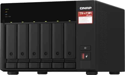 Qnap Ts-673a Nas Tower Ryzen Embedded V1500b 8 Gb Ddr4 0 Tb Qnap Turbo System Musta – QNAP