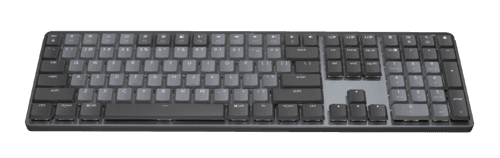 Logitech Master 920-010758 Näppäimistö Office Rf Wireless + Bluetooth Qwerty Kansainvälinen (us) Grafiitti Langaton Logitech Linear Kansainvälinen (us) – Logitech
