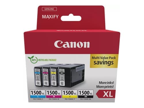 Canon Ink Multipack Pgi-1500xl (b/c/m/y) – Canon