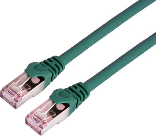 Prokord Tp-cable Stp Cat.6 Shielded Lszh Rj45 0.5m Green Rj-45 Cat 6 0.5m Vihreä – Prokord