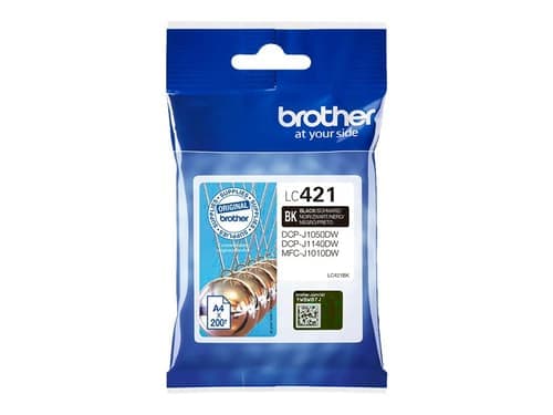 Brother Muste Musta Lc421bk 200 Sivua - Dcp-j1050 – Brother