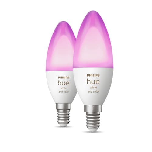 Philips Hue White And Color Ambiance 5.3w B39 2-pakkaus – Philips