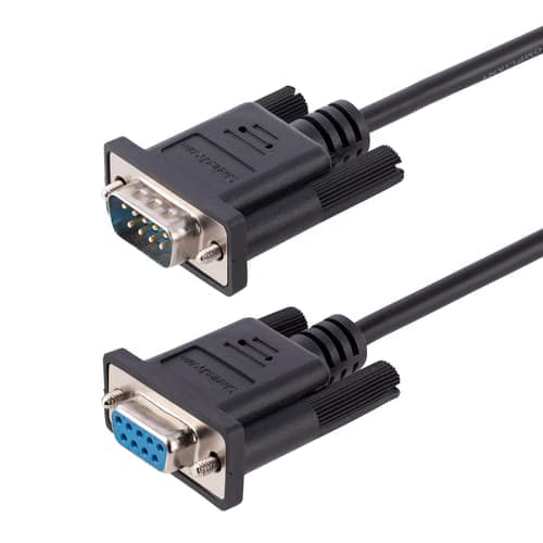 Startech Startech.com 9fmnm-3m-rs232-cable Sarjakaapeli Musta Db-9 3m Db9 Db9 Musta – Startech