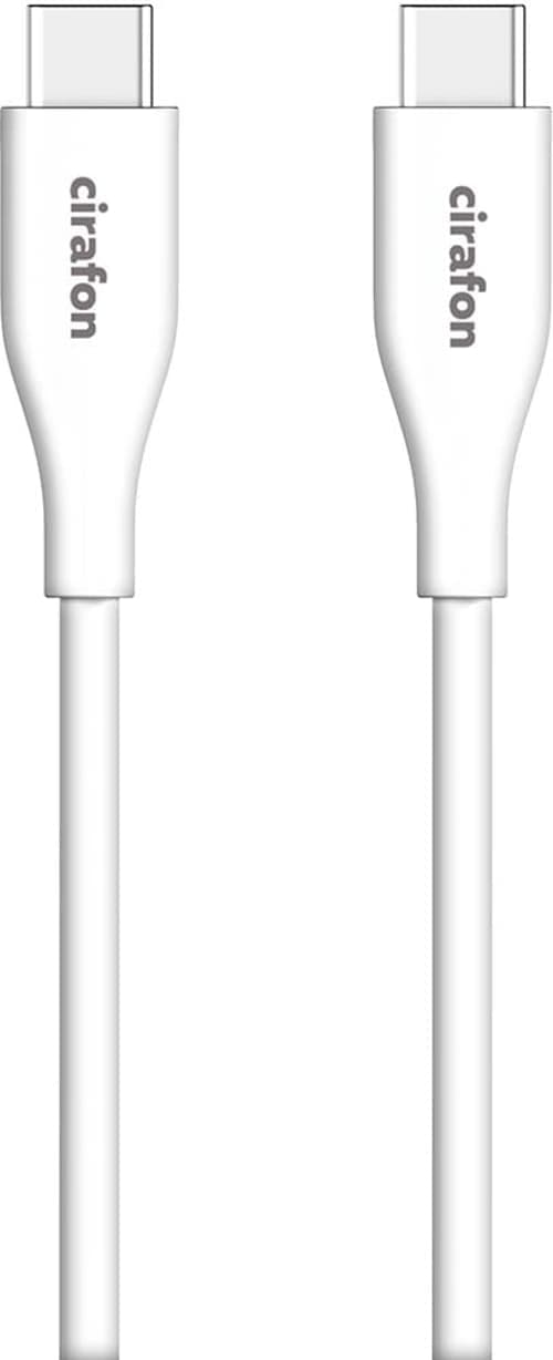 Cirafon Cm-scc20w Usb-kaapeli 2 M Usb 1.0 Usb C Valkoinen 2m Usb-c Usb-c Valkoinen – Cirafon