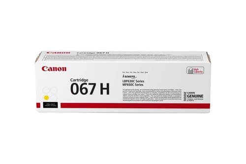 Canon Toner Yellow 067 H Y 2.35k – Canon