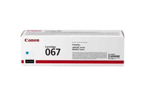 Canon Toner Cyan 067 C 1.25k – Canon