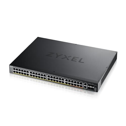 Zyxel Nebula Xgs2220 48-port 2x10g 4xsfp+ Poe 600w Switch – Zyxel