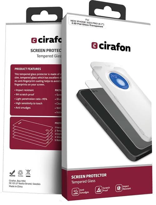 Cirafon Ultra-wide (double Tempered) Iphone 14 Pro Max – Cirafon