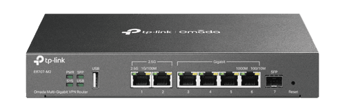 Tp-link Omada Er707-m2 Langallinen Reititin 2.5 Gigabit Ethernet, Nopea Ethernet, Gigabitti Ethernet Musta – TP-Link