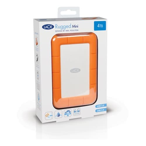 Lacie Rugged Mini 2tb Oranssi – LaCie