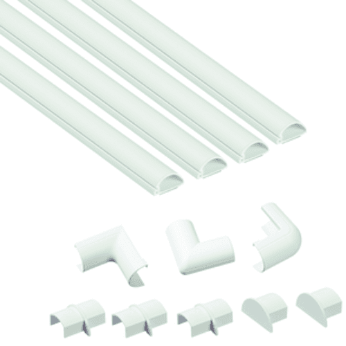 D-line Kaapelikanavasetti 4 X 1m 20x10mm – D-LINE