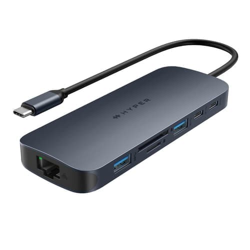 Hyper Hyperdrive Next 10 Port Usb-c Hub Usb-c 3.2 Gen 2 (3.1 Gen 2) – Hyper