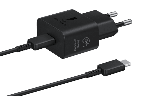 Samsung Ep-t2510 Power Adapter 25w + Usb-c Cable 1m Musta – Samsung