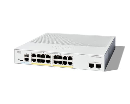 Cisco Catalyst C1300 Managed 16x1gbe 2xgbe Sfp Poe 120w Switch – Cisco