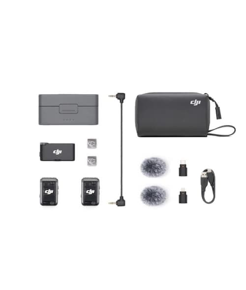 Dji Mic 2 (2tx + 1rx + Latauskotelo) – DJI