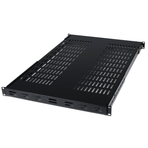 Startech 1u Adjustable Mount Depth Vented Rack Mount Shelf 175lbs/80kg – Startech