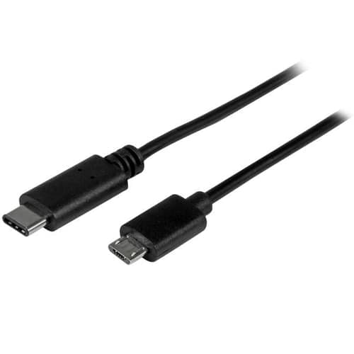 Startech Usb 2.0 Type C - Micro Usb 1m 1m Usb-c Micro Usb-b Musta – Startech