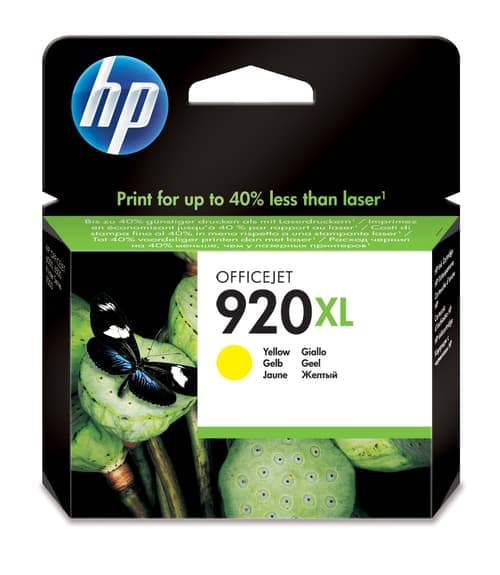Hp Muste Keltainen No.920xl - Officejet 6500 – HP