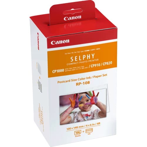 Canon Ink/paper Rp-108 100x148mm - Cp910/cp1300/cp1500 – Canon