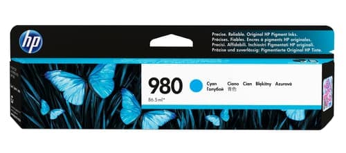 Hp Muste Syaani 980, 6,6k - Officejet X555/x585 – HP