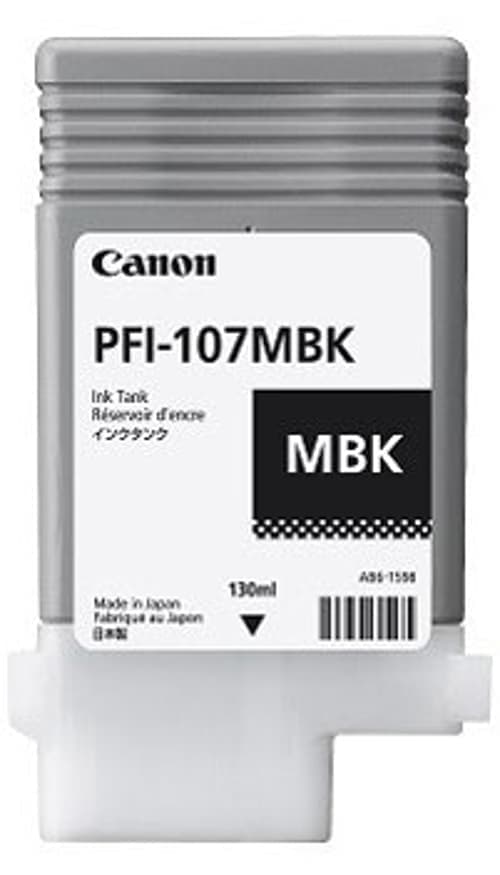 Canon Muste Matta Musta Pfi-107mbk – Canon