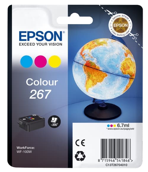 Epson Muste Väri 267 - Wf-100w – Epson