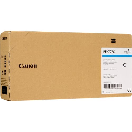 Canon Muste Syaani Pfi-707 C - Ipf830/840/850 – Canon