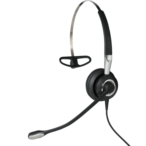 Jabra Biz 2400 Ii Qd Mono Nc 3 In 1 Mono Hopea, Musta – Jabra