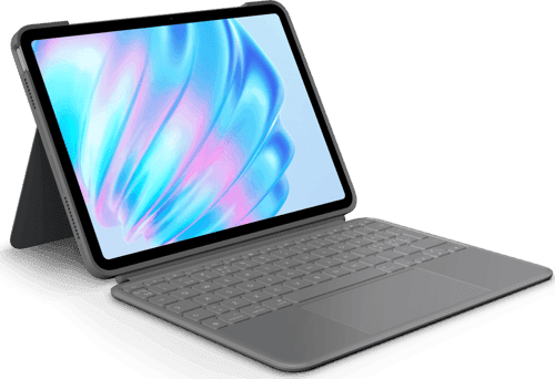 Logitech Combo Touch Ipad Air 11" (m2) Norjalainen, Ruotsi, Suomi, Tanska Harmaa – Logitech