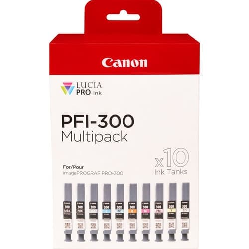 Canon Ink Multipack Pfi-300 10pcs - Pro-300 – Canon