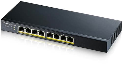 Zyxel Gs1900-8hp 8-port Poe 70w Switch – Zyxel