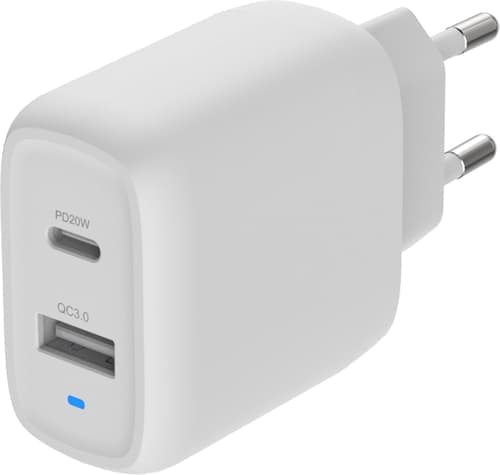 Cirafon Seinälaturi 20w Pd/qc 3.0 Valkoinen – Cirafon
