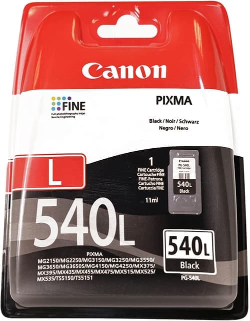 Canon Muste Musta Pg-540l 300 Sivua – Canon