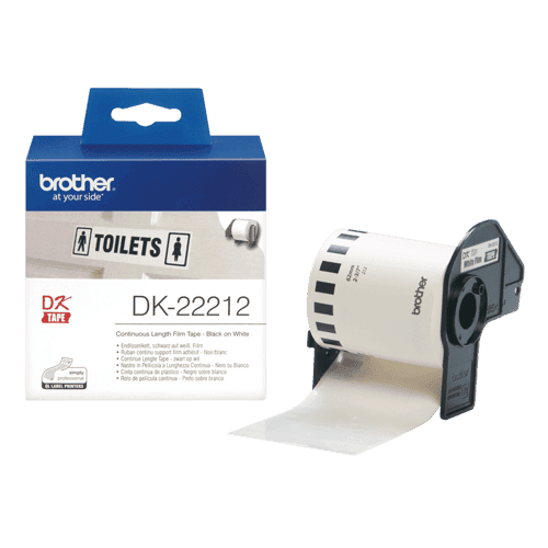 Brother Tape 62mm Musta/valkoinen – Brother