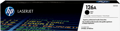 Hp Musta Väriaine 126a 1,2k - Cp1025 – HP