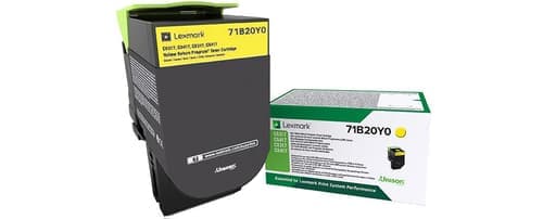 Lexmark Värikasetti Keltainen 2.3k - Cs/cx317/417/517 Return – Lexmark