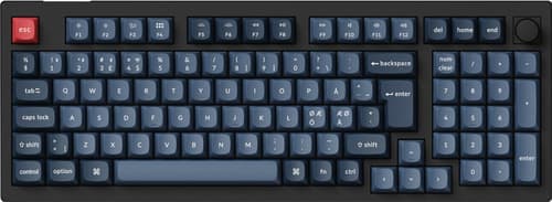 Keychron V5 Max - Gateron Jupiter Red Johdollinen Ja Langaton Gateron Jupiter Red Pohjoismainen – Keychron
