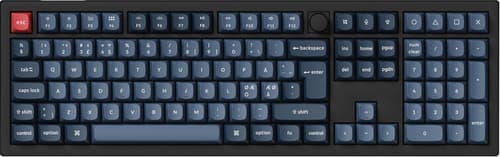 Keychron V6 Max - Gateron Jupiter Red Gateron Jupiter Red Pohjoismainen – Keychron