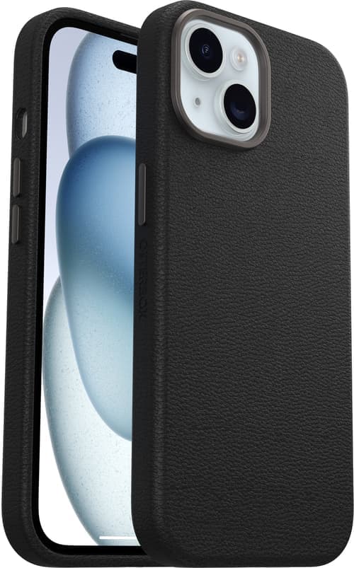 Otterbox Symmetry Series Cactus Leather Magsafe Iphone 15 Musta – Otterbox