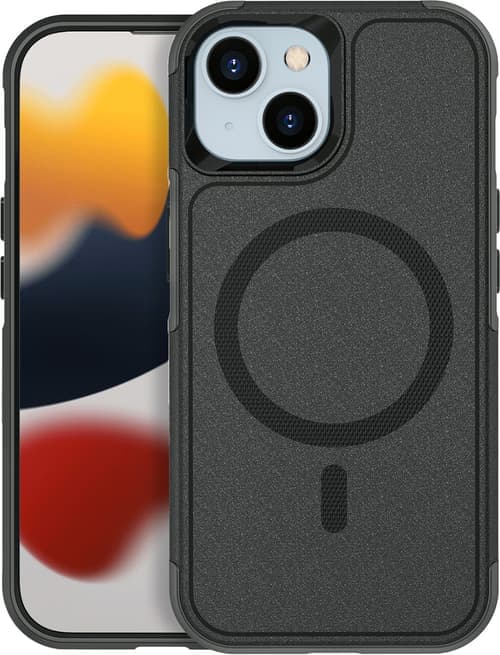 Cirafon Aegis Iskunkestävä Magsafe-puhelinkotelo (mil-std-810h) Iphone 15 Musta – Cirafon