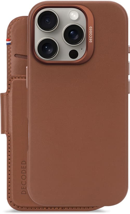 Decoded Leather Detachable Wallet Iphone 16 Pro Rusketus – Decoded
