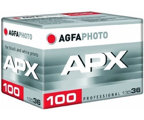 Agfa Mustavalkofilmi 36 Kuvaa Apx100 – Agfa