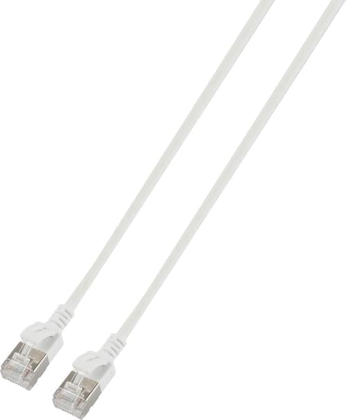 Prokord Slim Network Cable / Patch Cord Lszh Rj-45 Cat 6a 1m Valkoinen – Prokord