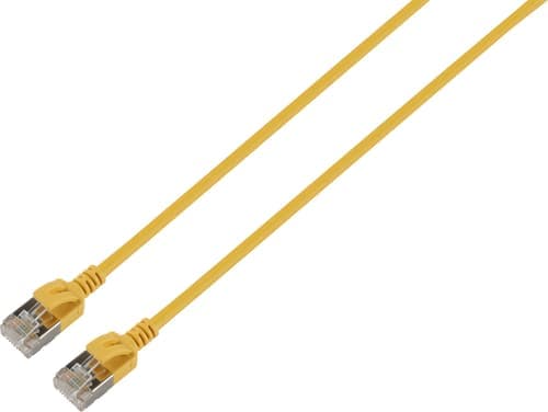 Prokord Slim Network Cable / Patch Cord Lszh Rj-45 Cat 6a 1m Keltainen – Prokord