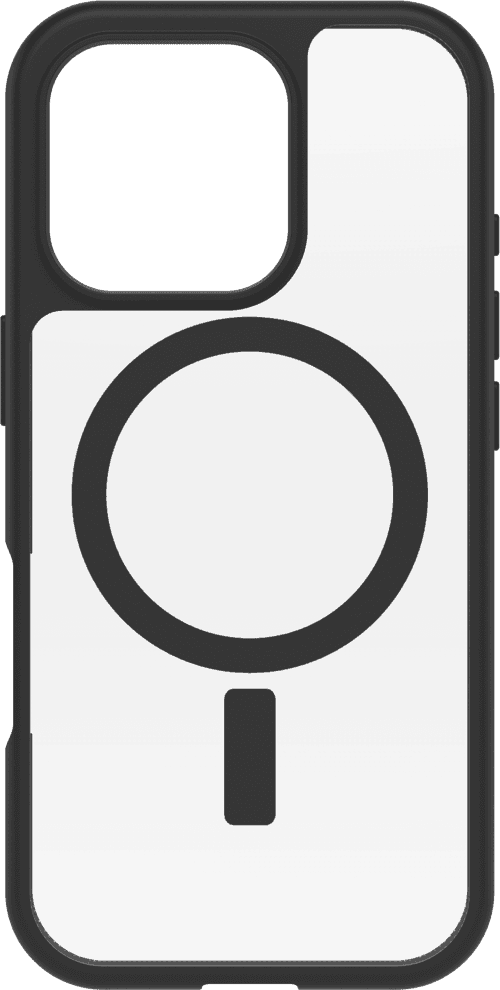 Otterbox React Magsafe Iphone 16 Pro Läpinäkyvä, Musta – Otterbox