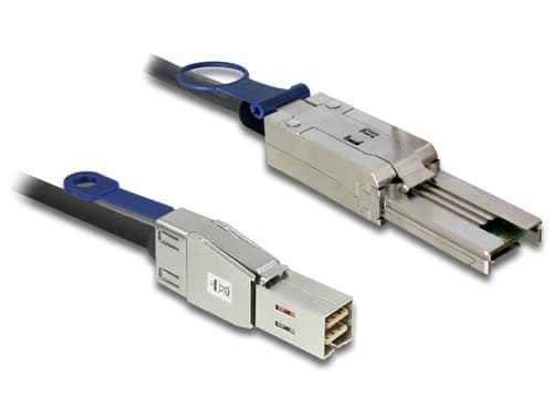 Delock 2m, Mini Sas Hd Sff-8644 - Mini Sas Sff-8088 Musta – Delock
