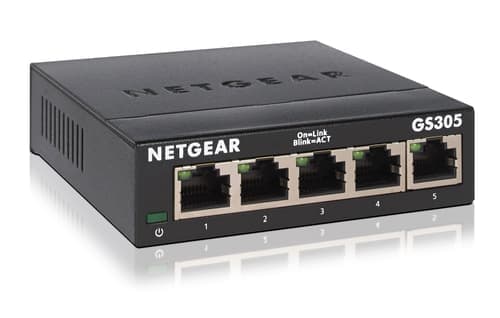 Netgear Gs305 5-port Gigabit Ethernet Switch – Netgear