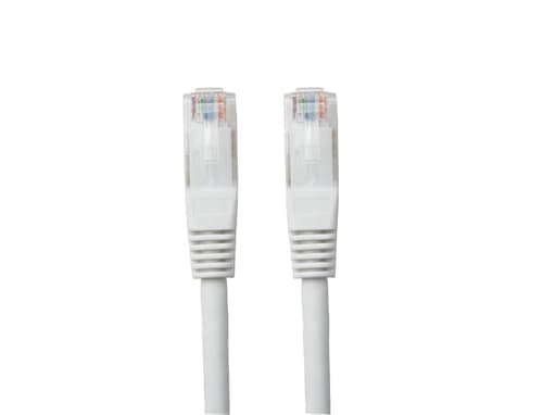 Prokord Tp-cable Utp Cat.6 Unshielded Lszh Rj45 1m White Rj-45 Cat 6 1m Valkoinen – Prokord