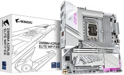 Gigabyte Z890m Aorus Elite Wifi7 Ice Lga 1851 Atx Emolevyt – Gigabyte